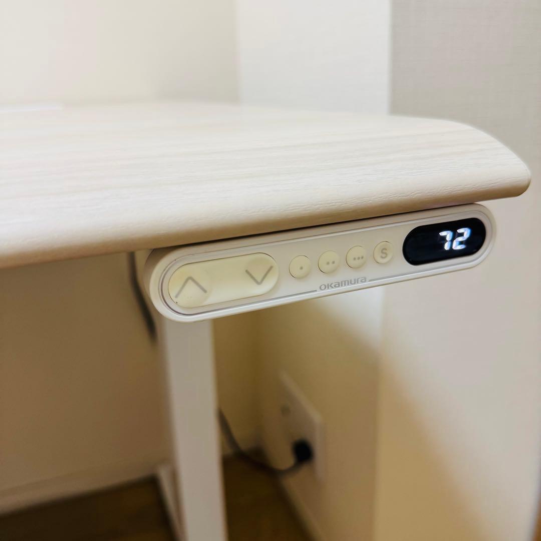 オカムラ スイフト 電動昇降 自動昇降 デスク okamura Swift