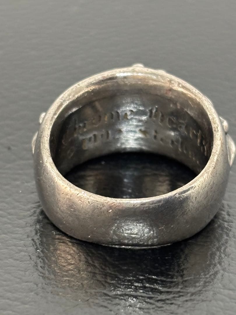 クロムハーツ　フローラルクロスリング　18号