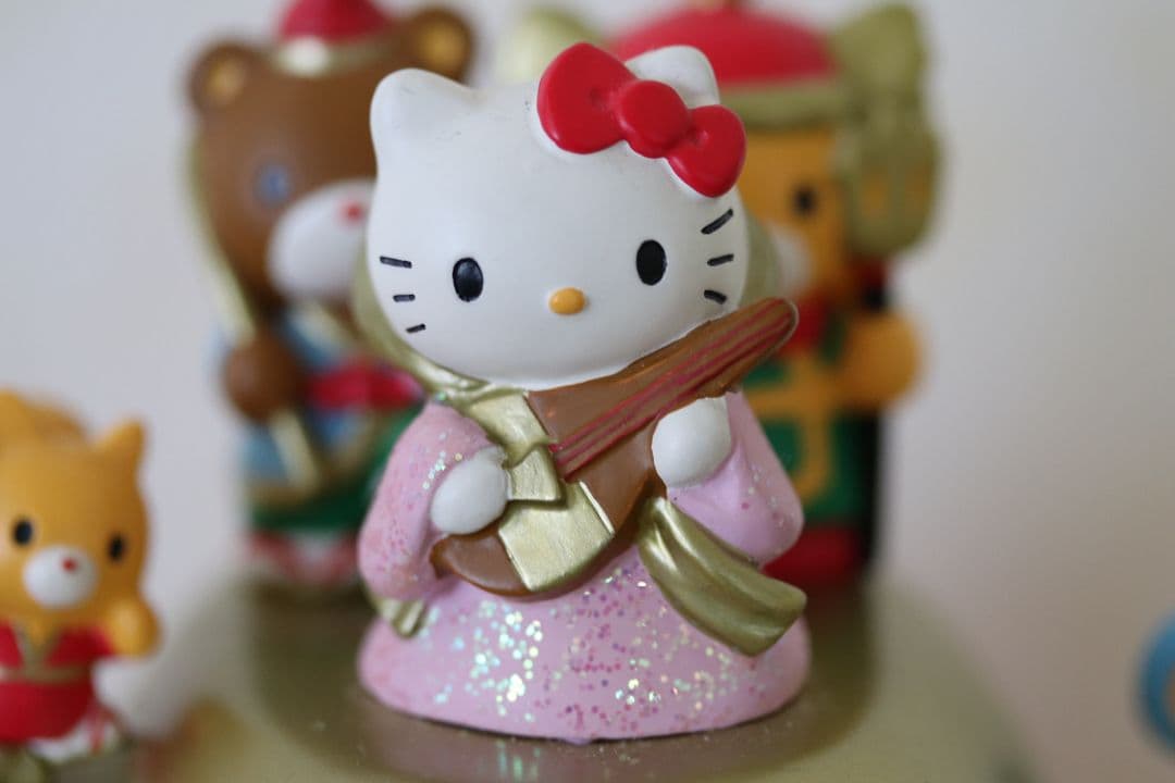 ◎レア　ハローキティ　小槌　七福神　vivitix 置物　縁起物　2003年◎