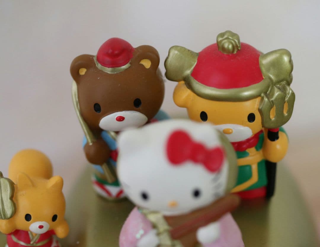 ◎レア　ハローキティ　小槌　七福神　vivitix 置物　縁起物　2003年◎