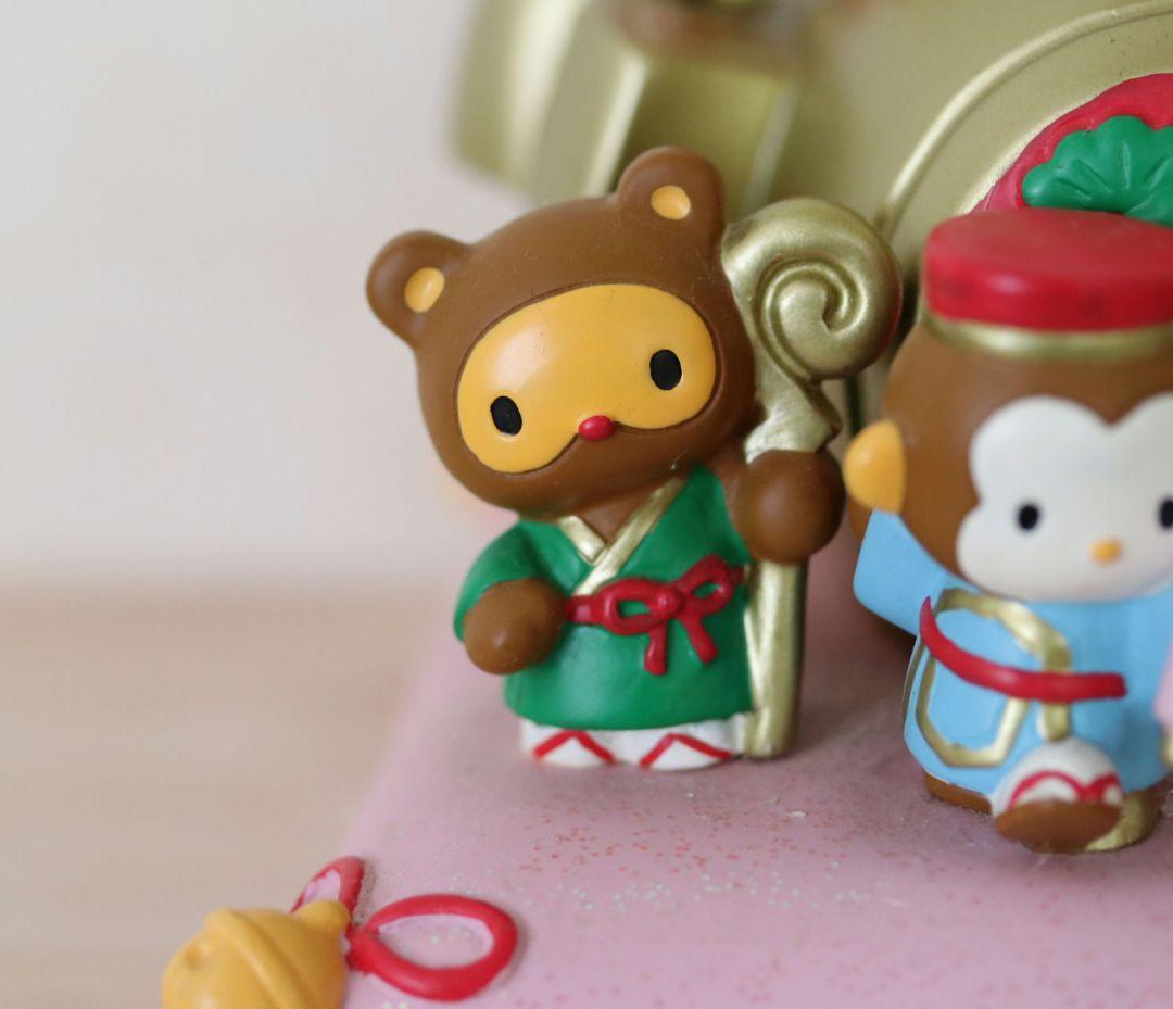◎レア　ハローキティ　小槌　七福神　vivitix 置物　縁起物　2003年◎