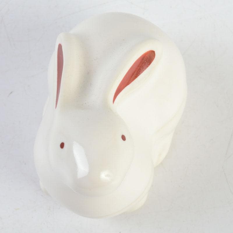 茶道具　紀州焼　葵窯　兎　卯　香合　共布共箱　V　9323