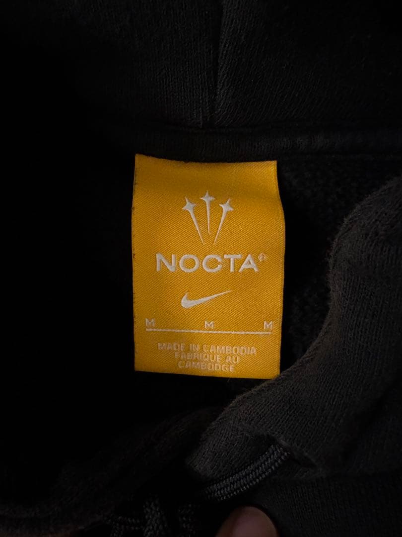 Nike NOCTA ブラックパーカー M