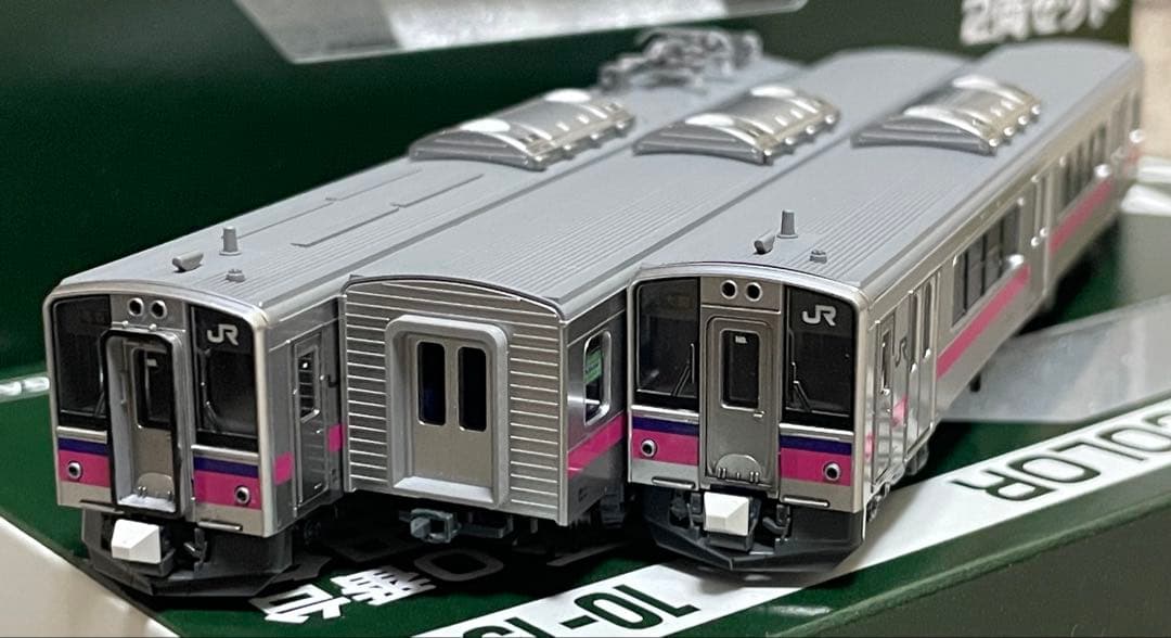 KATO 10-1557.1558 701系秋田色 7両 車番変更 現状品