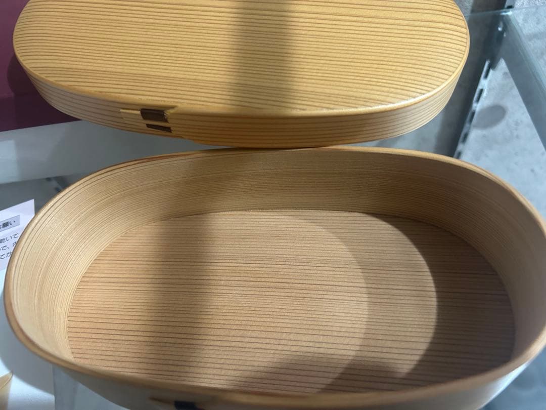 最高級曲げわっぱ　栗久　秋田県大館　15400円　無塗装