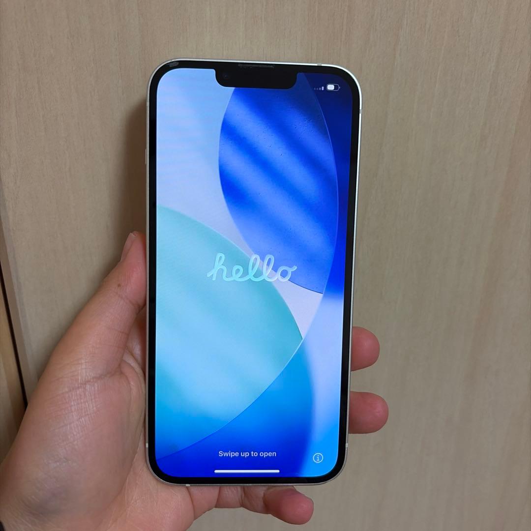 Apple iPhone 13 ホワイト 本体 動作確認済み