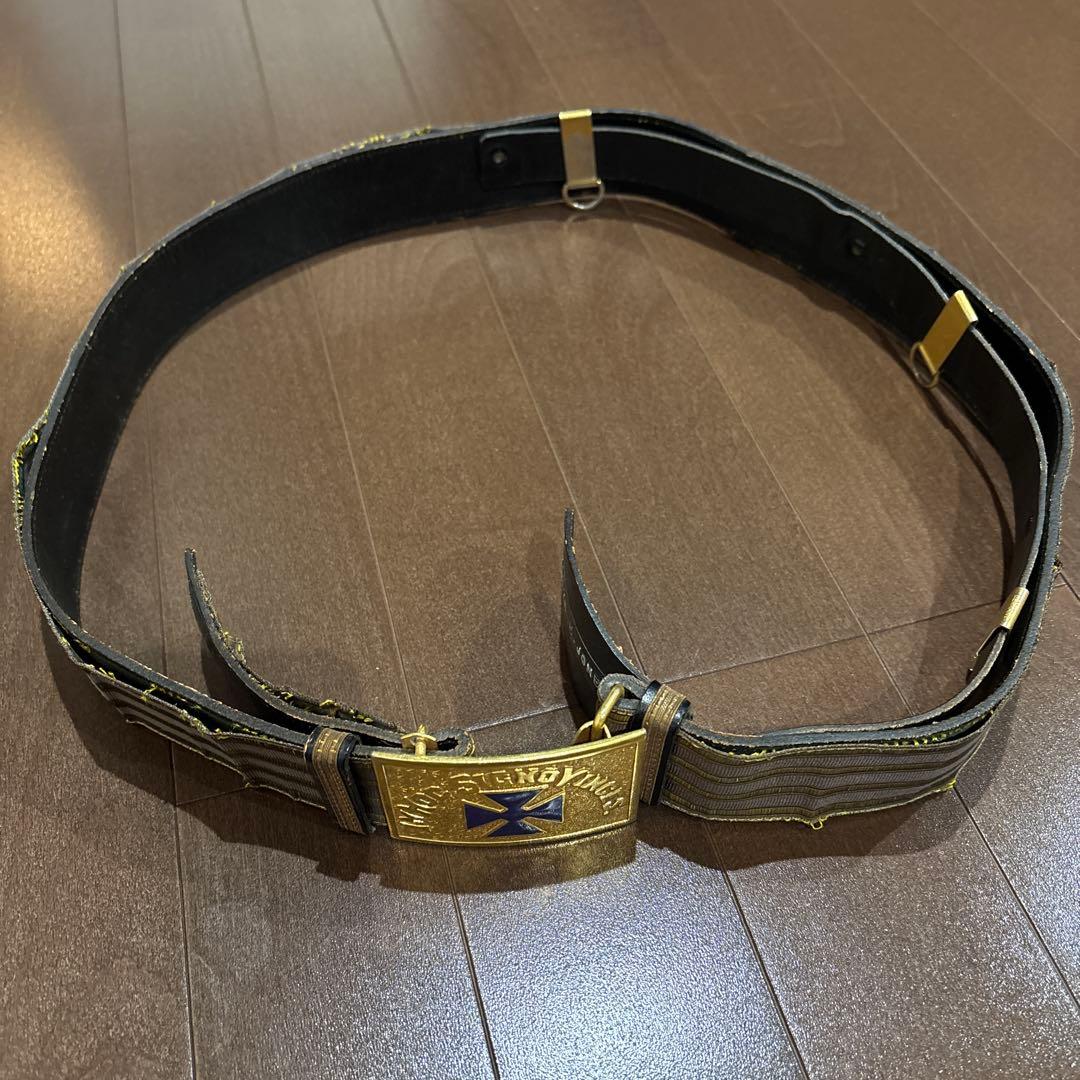 ビンテージ　フリーメイソン　聖十字騎士団　ソードチェーンベルト