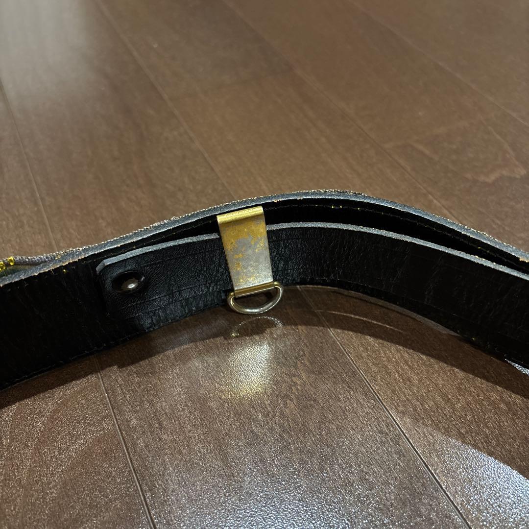 ビンテージ　フリーメイソン　聖十字騎士団　ソードチェーンベルト