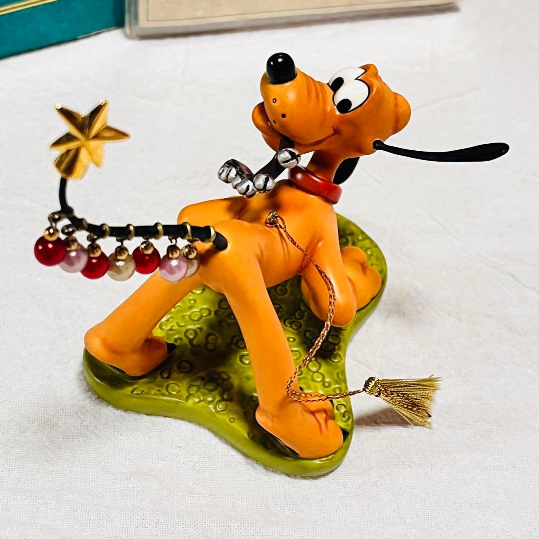 ディズニー　wdcc フィギュア　プルート　クリスマス