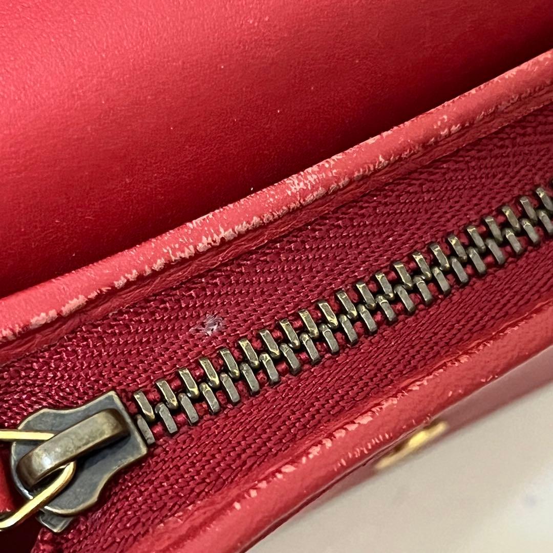 GUCCI グッチ GG柄 チェリー さくらんぼ 二つ折り財布 正規品