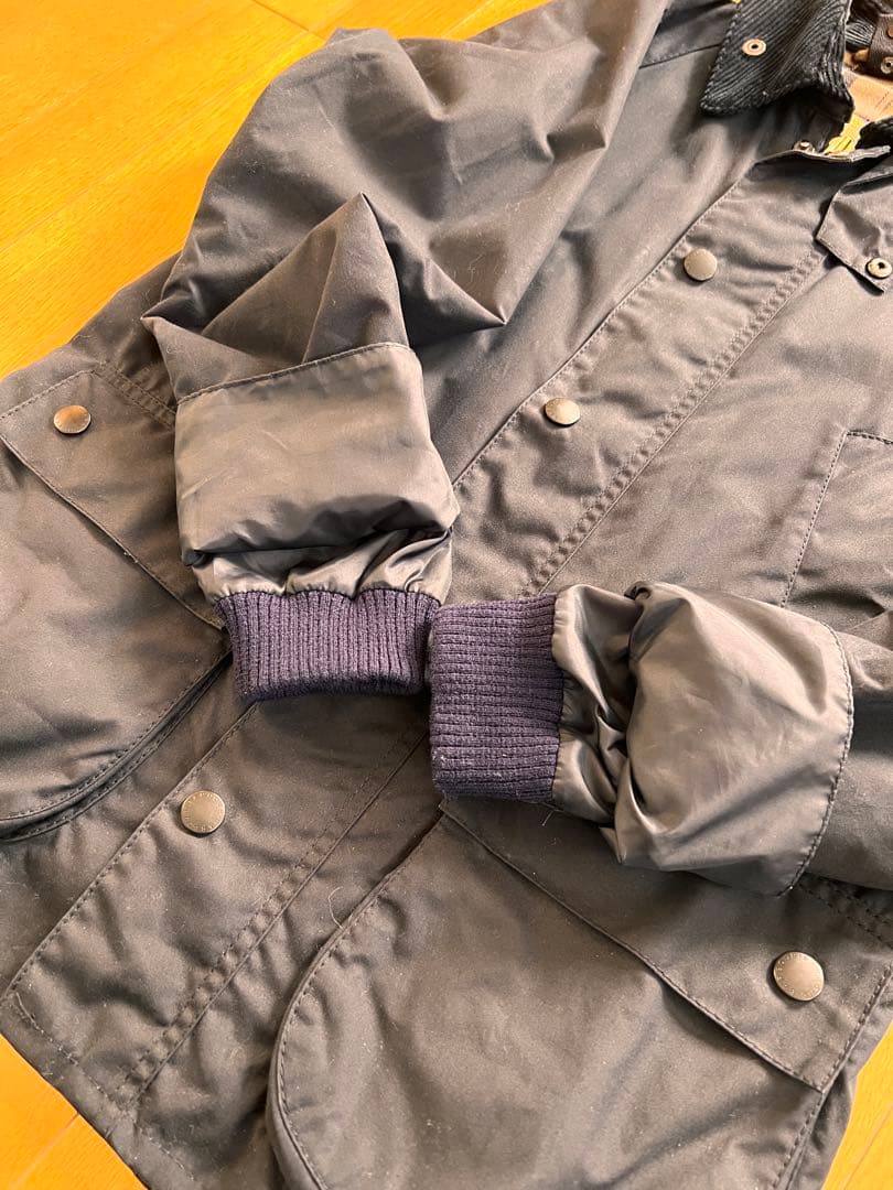 Barbour ビデイルSL ブラック34