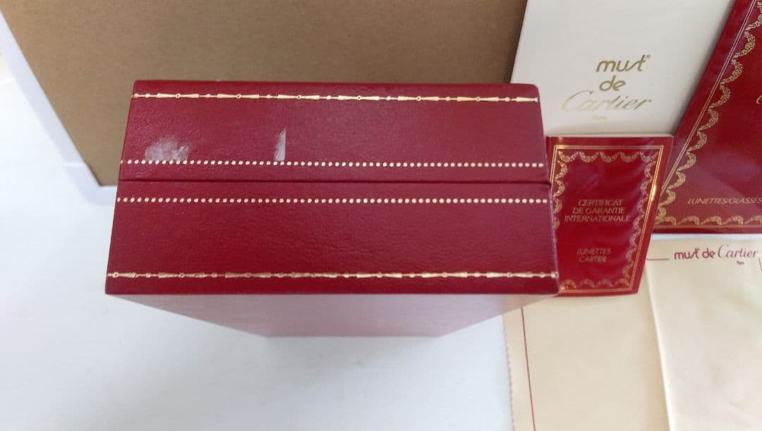 must de Cartier メガネケース ビンテージ