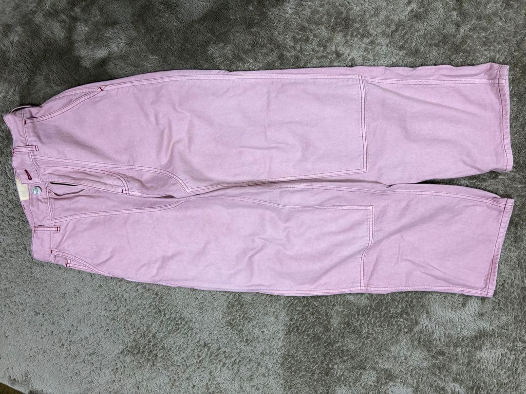 ピンク ワークパンツ　　　　　ペインターshishikui