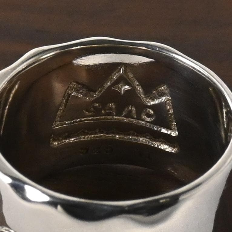 新品仕上げ SAAD ターコイズ リング 10.5号 シルバー925 美品