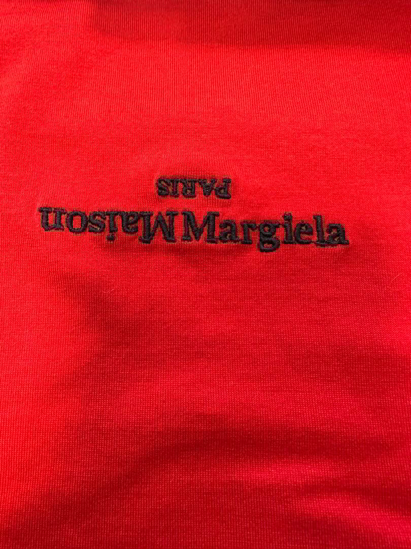 Martin Margiela メゾンマルジェラ ロゴ刺繍 Tシャツ 新品