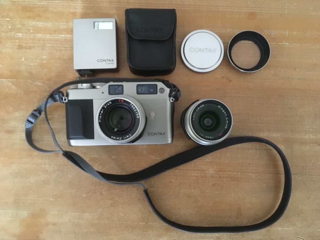CONTAX G1 フィルムカメラ レンズ2本セット
