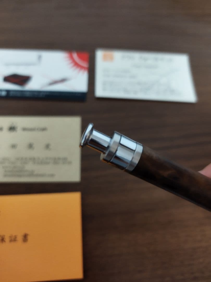 【️美品】工房楔 クラロ ウォールナット シャープペンシル 0.5mm