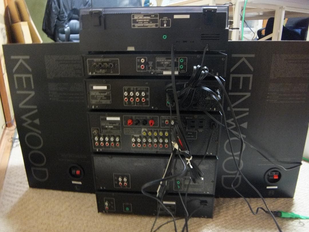 【引き取り限定】KENWOOD ROXY DG3　システムコンポ　中古