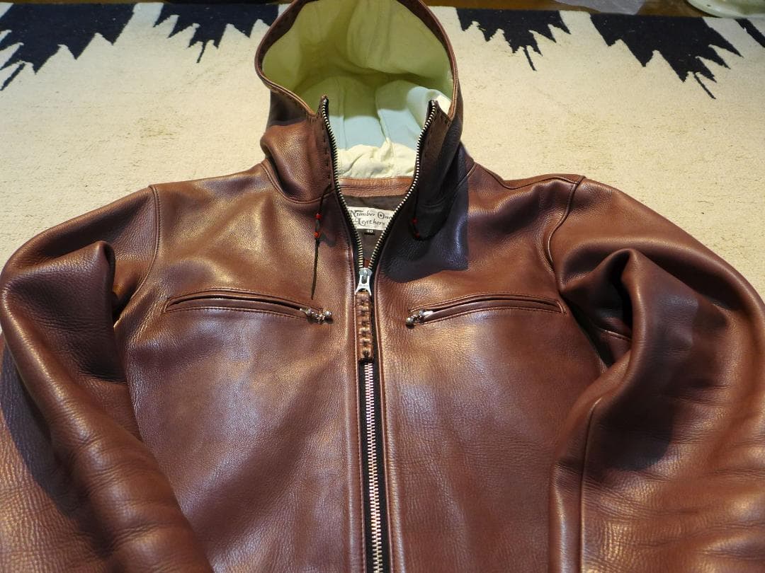 M15様極美品40レッドムーン茶マッドドッグL