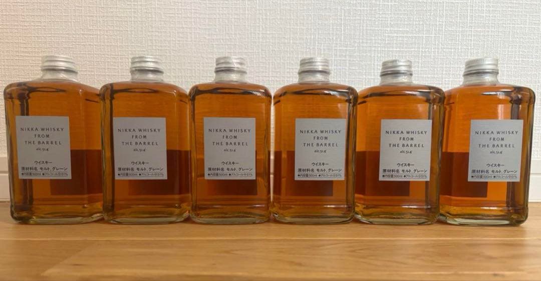 ニッカ　フロムザバレル500ml 6本セット