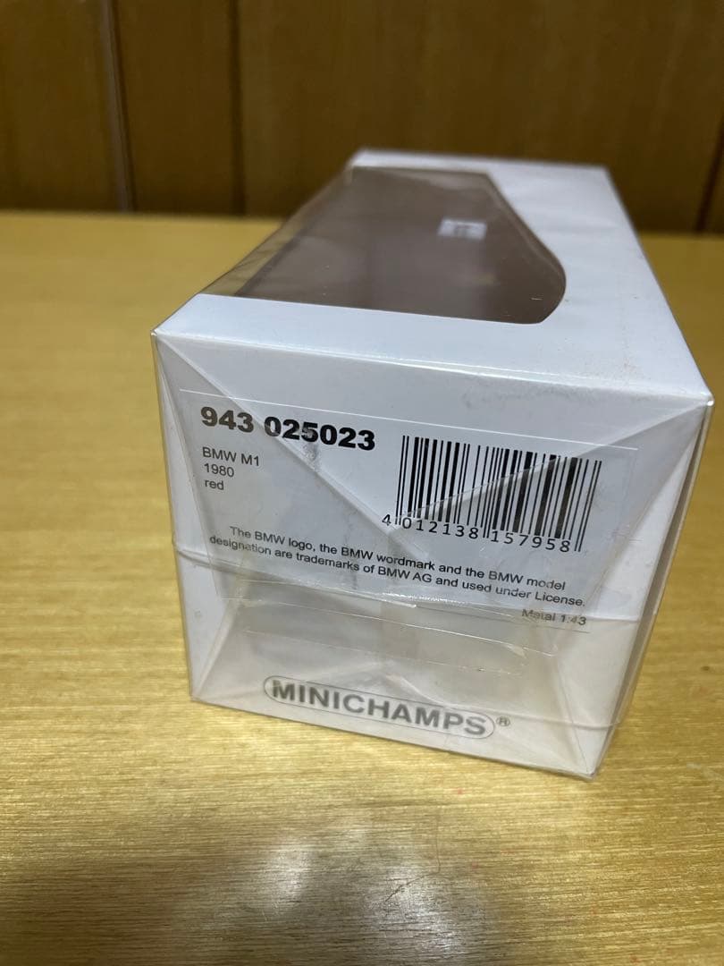 ミニカー MINICHAMPS BMW M1 1980 Paul's Model 1/43