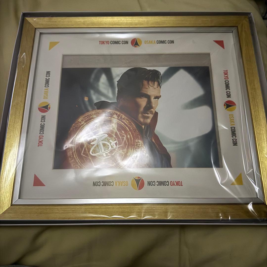 ベネディクトカンバーバッチ 直筆サイン 写真 ドクターストレンジ コミコン 新品