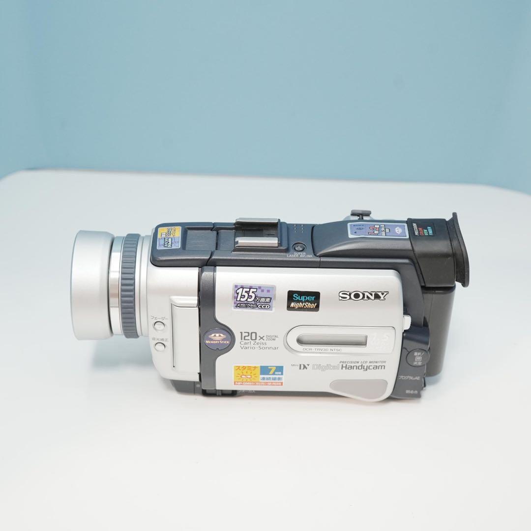 SONY DCR-TRV30 ビデオカメラ 美品 a5187