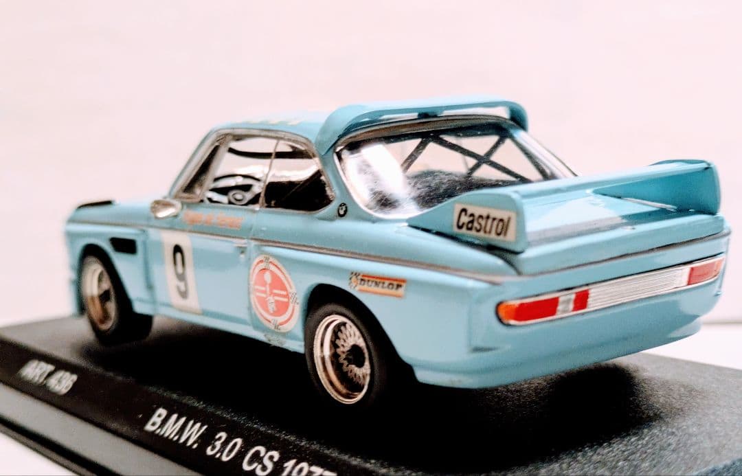 貴重もの、BMW ３.０ＣＳ レーシング１９７７年式DetailCars１/43