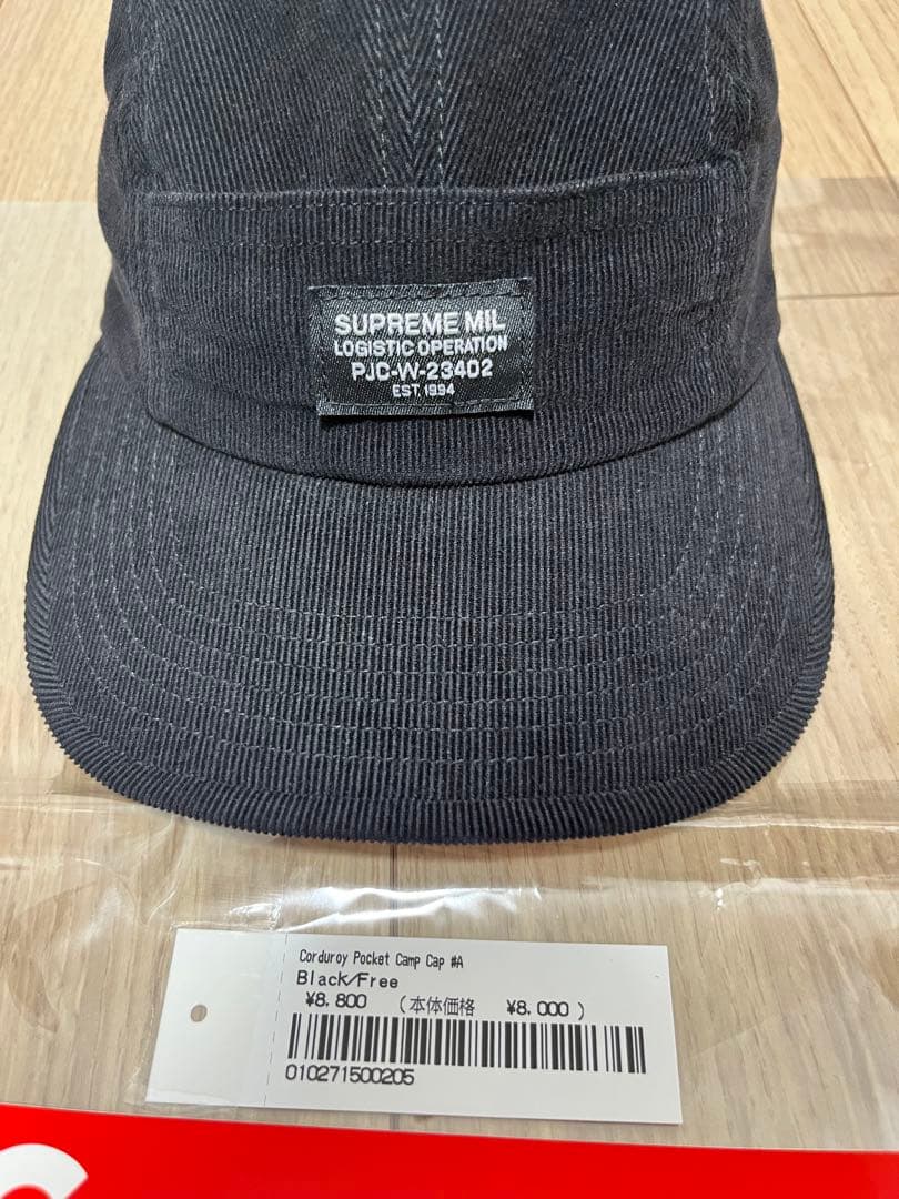 美品 Suprewe Corduroy Pocket Camp Cap 24FW