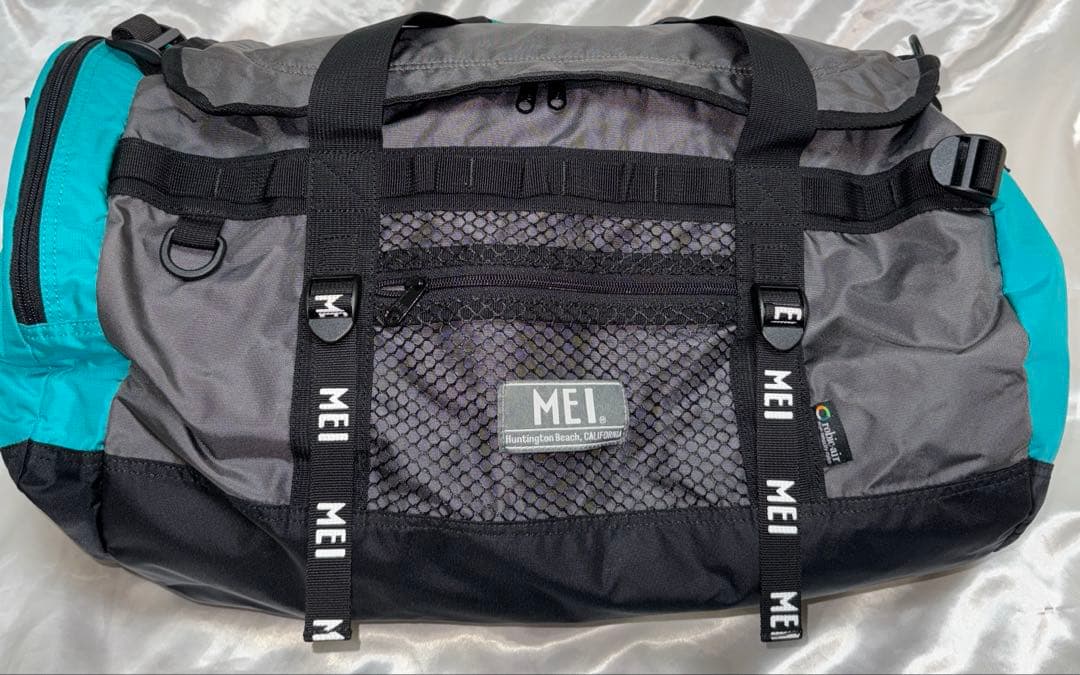 MEI KME DUFFLEBAG(50L) ３WAY ダッフルバッグ　グリーン