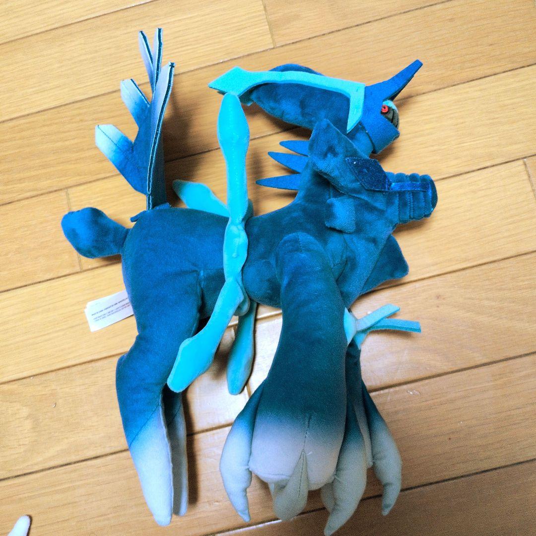 ポケモンセンター　ぬいぐるみ　オリジンディアルガ　オリジンパルキアセット