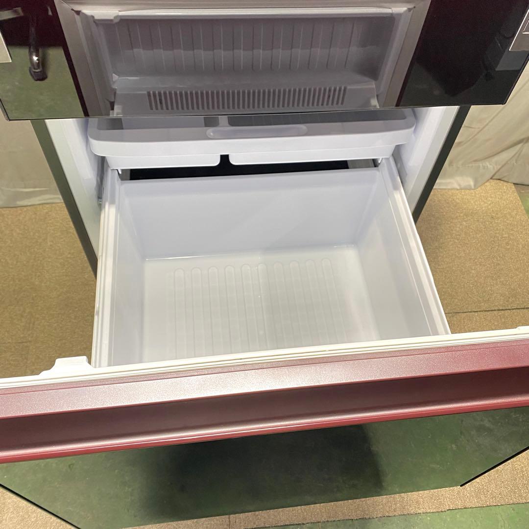 ＆ わりと美品 SHARP 冷蔵庫 356L SJ-GW36E-R レッド