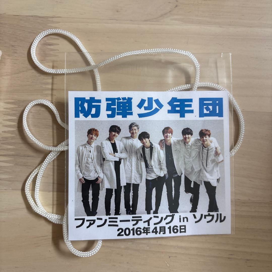 BTS ソウル　ロッテ ファンミーティング 直筆サイン＆トートバッグ＆パス