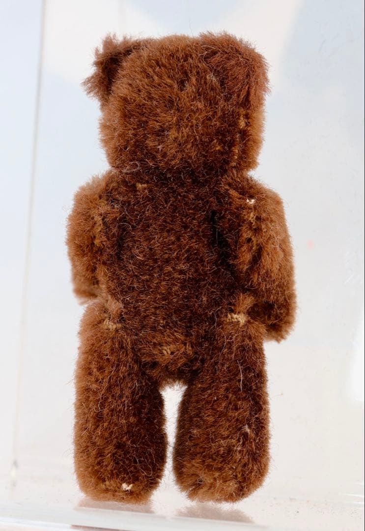 1950年代シュコー・ミニチュア・ペア2.5inch小型焦げ茶色の可愛いクマ