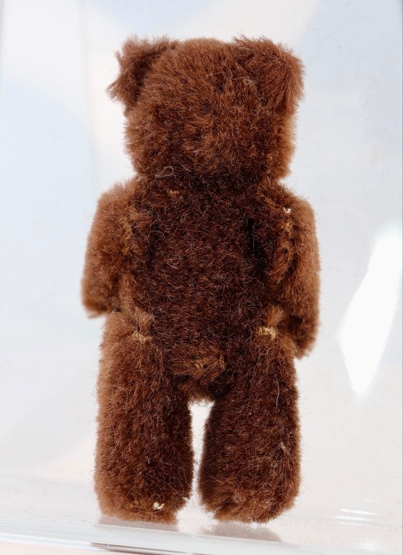 1950年代シュコー・ミニチュア・ペア2.5inch小型焦げ茶色の可愛いクマ