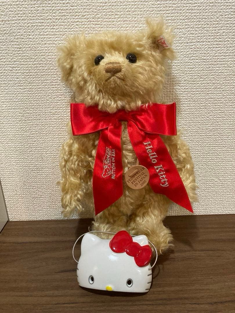 ぬいぐるみ Steiff Hello Kitty Japan Festival Bear