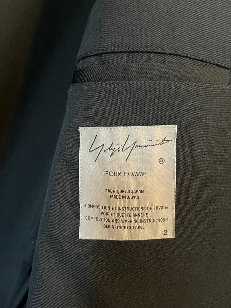 ロッタン　yohjiyamamoto テロテロコート　サイズ2