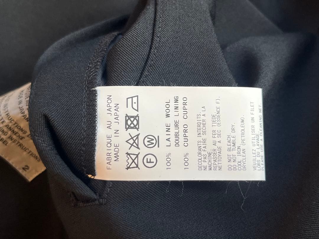 ロッタン　yohjiyamamoto テロテロコート　サイズ2