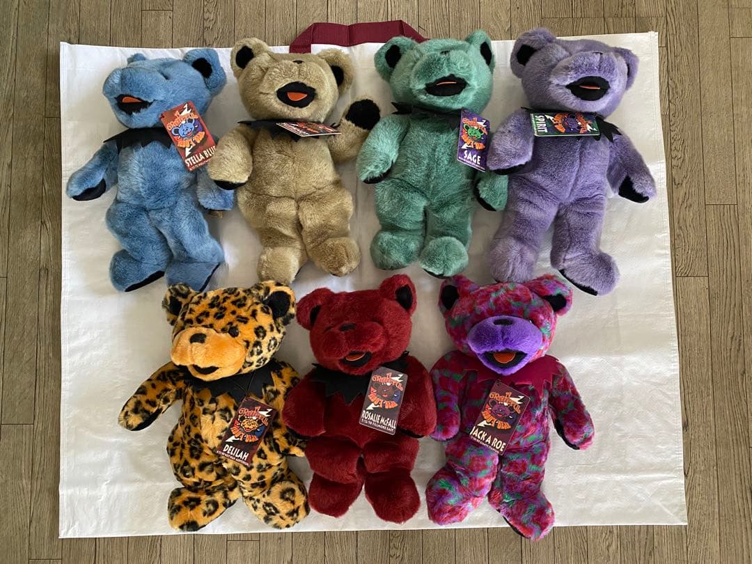 デッドベア　ビーンベア　7体セット　14インチ