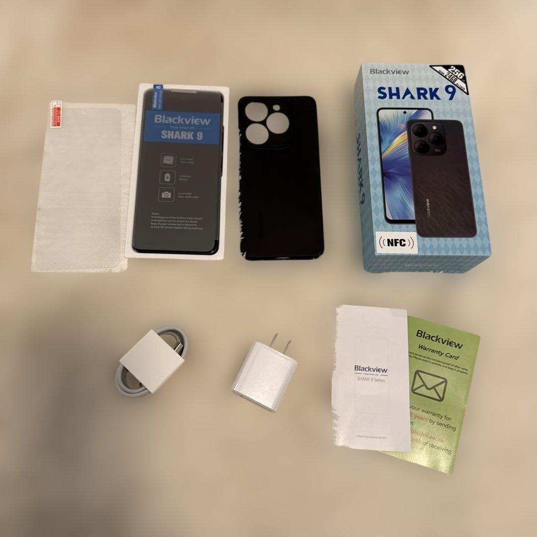 Blackview Shark9 24GB+256GB SIMフリー 5Gスマホ