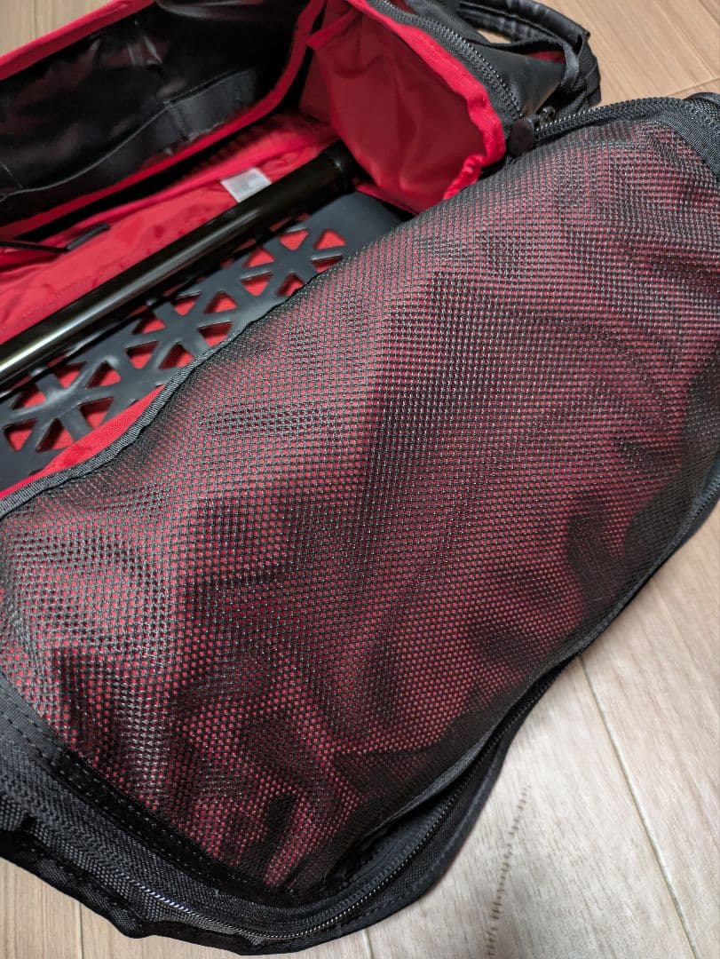 美品 数回使用のみ ノースフェイス キャリーバッグ ローリングサンダー