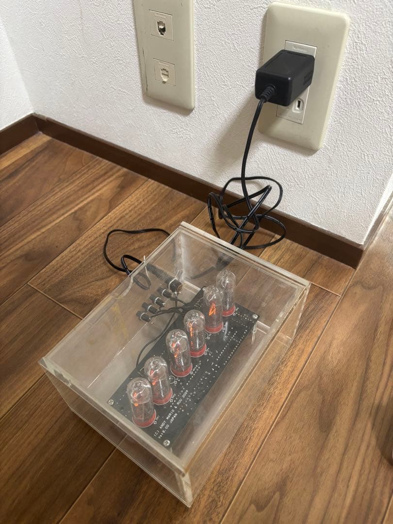 ニキシー管時計　訳あり