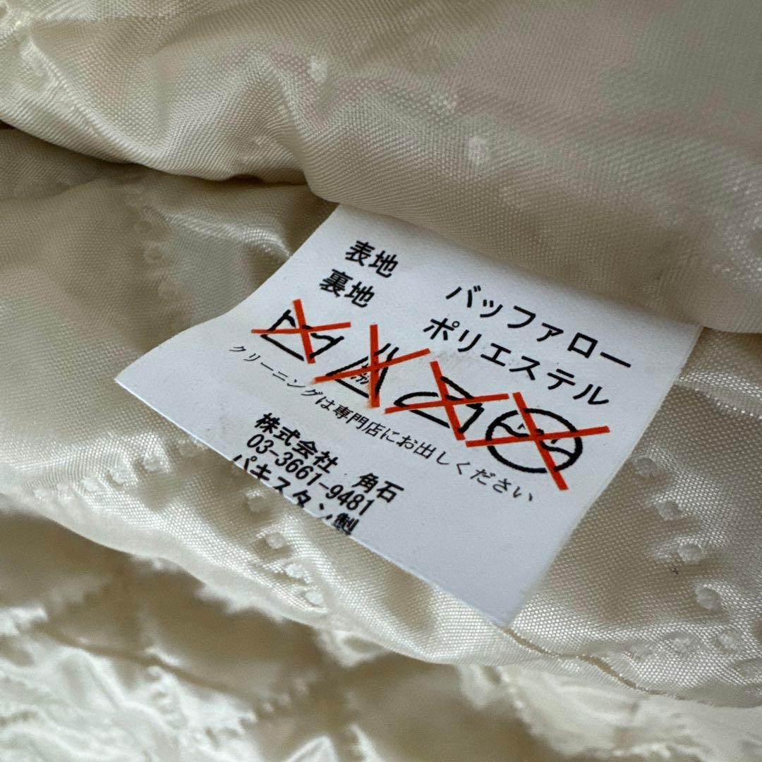 HORN WORKS バッファロー レザー ライダースジャケット ベージュ