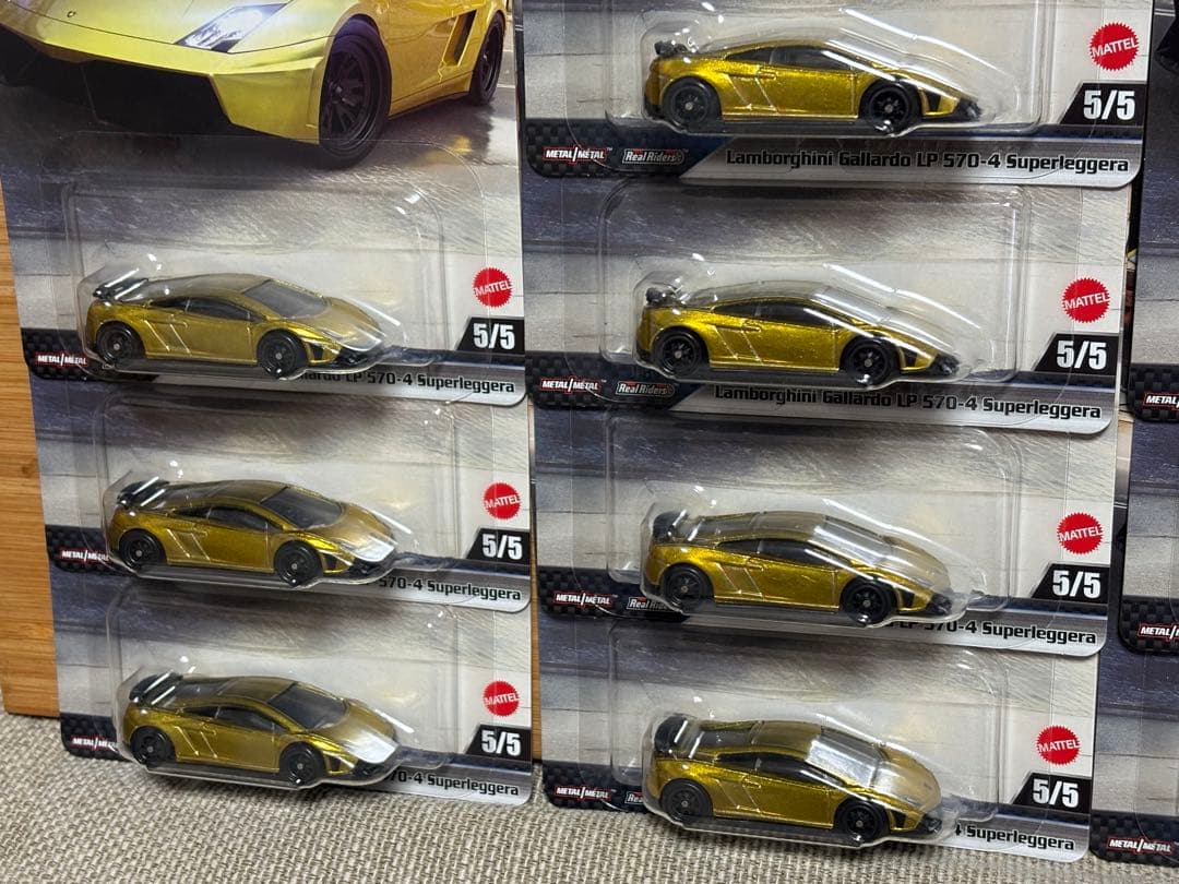 10台セット ランボルギーニ ガヤルド ワイルドスピード ホットウィール