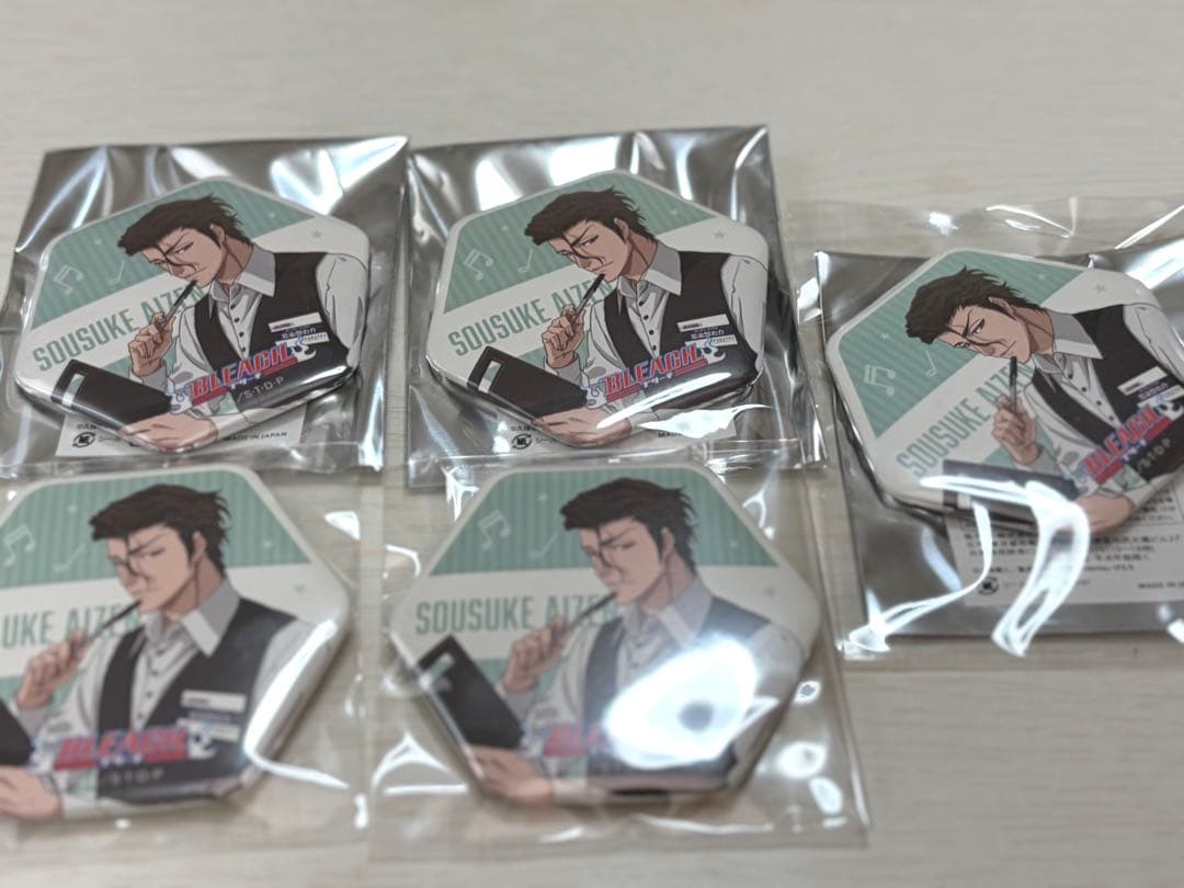 藍染惣右介　缶バッジ　5個セット