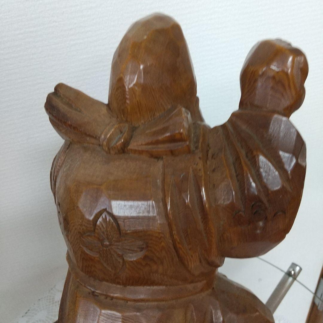 天然木 恵比寿様 縁起物