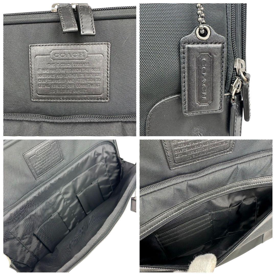 COACHコーチ トラベルキャリー F77282 ナイロン 多収納 出張