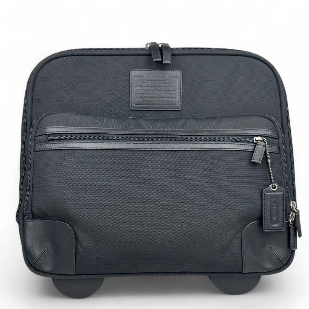 COACHコーチ トラベルキャリー F77282 ナイロン 多収納 出張