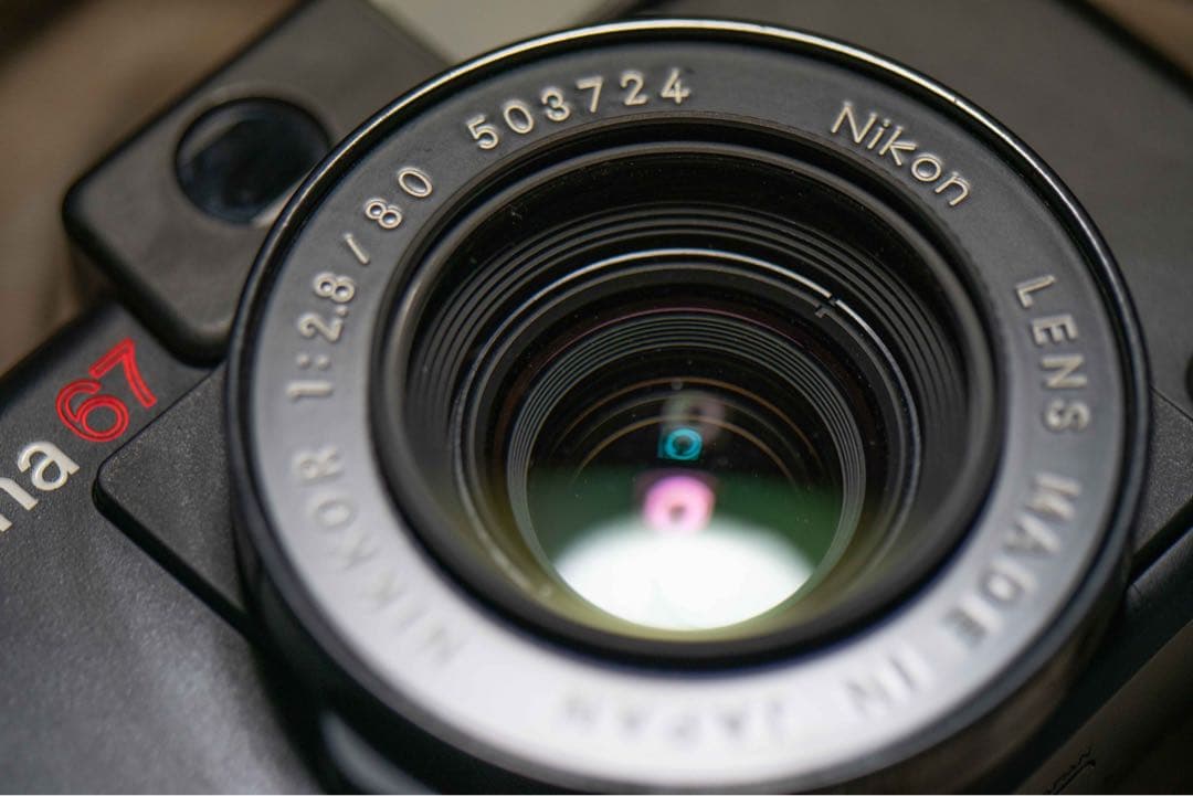 Plaubel makina 67 完動品