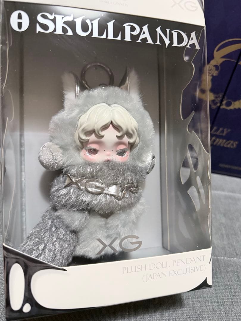 ®*️様 スカルパンダSKULLPANDA × XG ぬいぐるみペンダント 日本